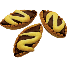 Load image into Gallery viewer, BARCHETTE ALLA NOCCIOLA (Hazelnut Boat Tarts) 170gr x 6